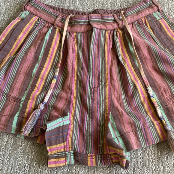 Free People Brown High Waist Shorts - Picture 3 of 7